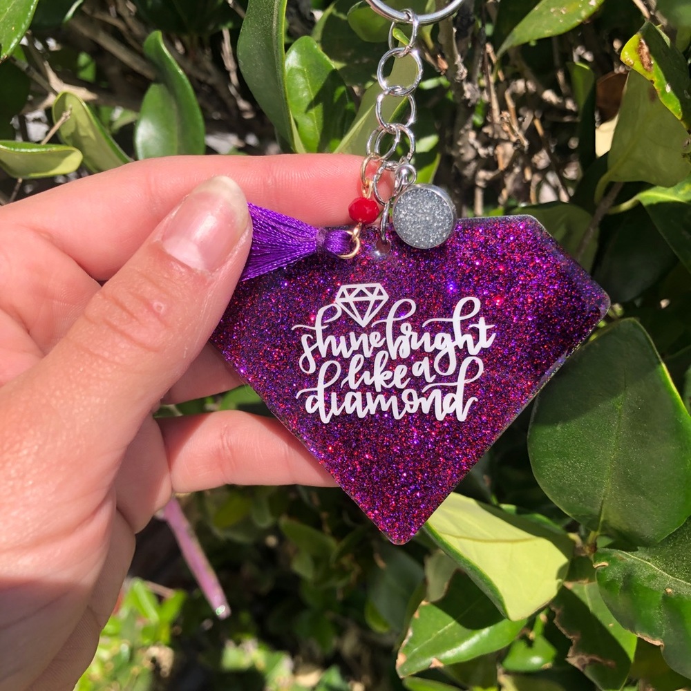 Diamond Keychain | Custom Keychains - Picture 5 of 6